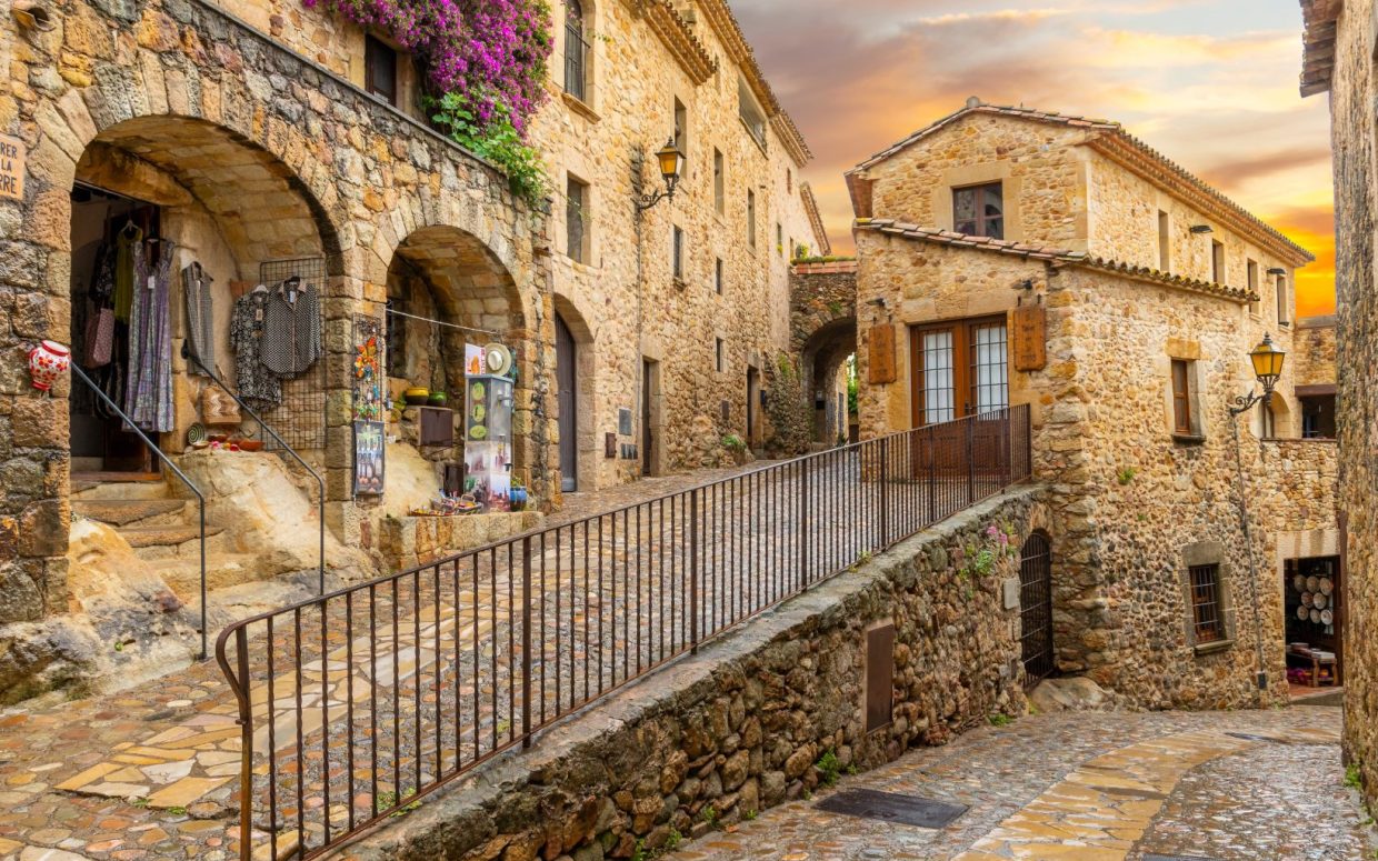 Photo du village de Pals