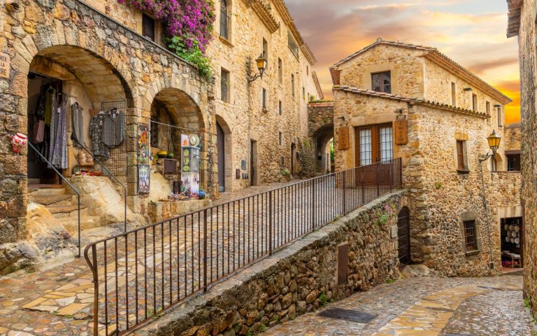 Photo du village de Pals