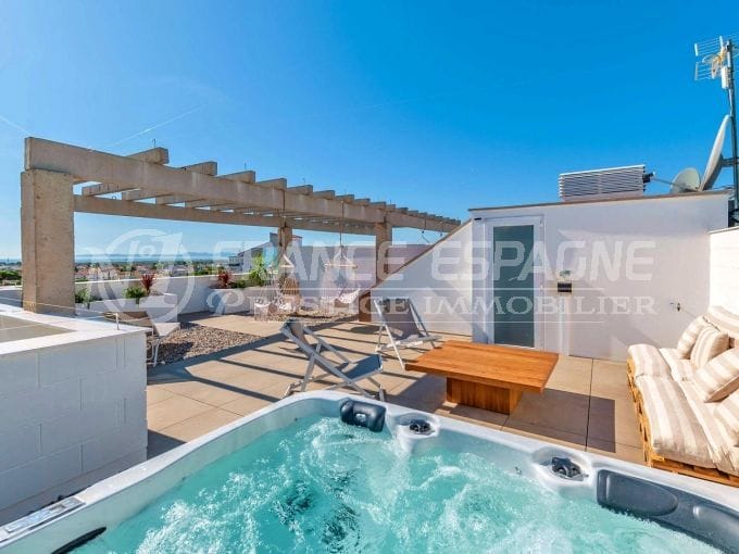 apartment for sale rosas, 3 rooms solarium sea view 77 m², luxury residence