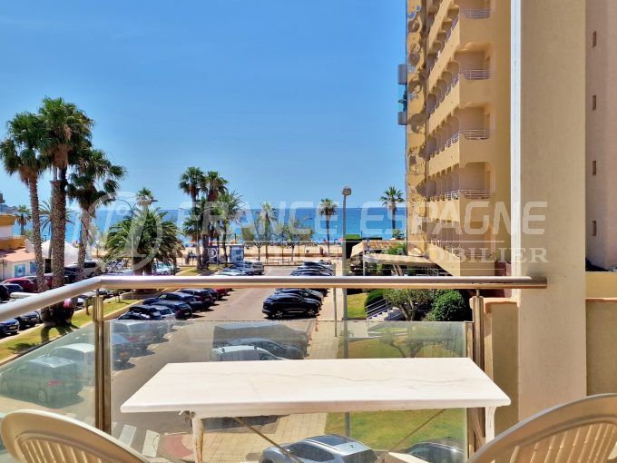 appartement vue mer roses 3 pièces 68 m², vue frontale mer