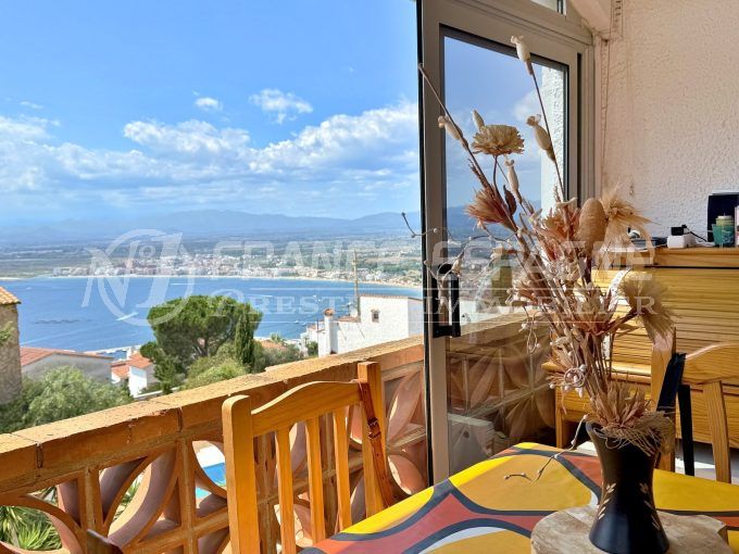 studio atico meerblick rosen 1 zimmer 36 m², veranda mit meerblick